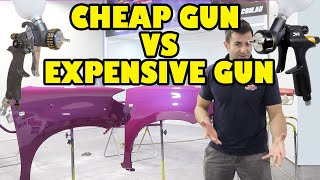 Cheap Spray Gun VS Expensive Spray Gun [upl. by Anon]