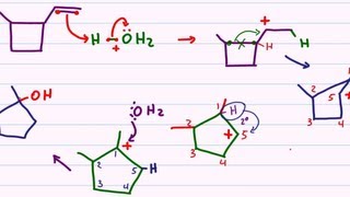 Hydride Shift Ring Expansion Carbocation Rearrangement ALL IN ONE Example [upl. by Reema]