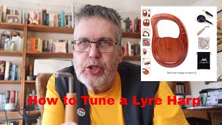 How to tune a Lyre Harp 16 String 10 String or 7 String [upl. by Henrique]