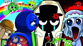 JEVIN  RIP BLACKBUT BLACK is ALIVE  Incredibox Sprunki Animation [upl. by Amaso580]