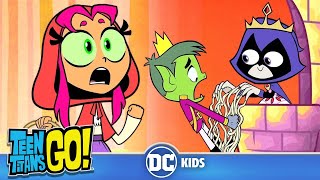 Teen Titans Go En Latino  Cuentos de Hadas Titanes  DC Kids [upl. by Nolana]