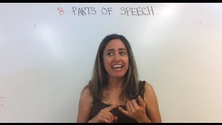 EIGHT PARTS OF SPEECH 1  INTRO [upl. by Terb]