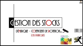 GESTION DES STOCKS  DÉMARQUE  COEFFICIENT DE ROTATION [upl. by Lloyd]