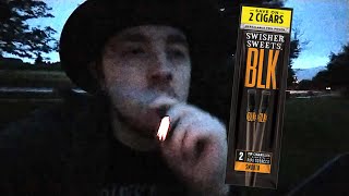 Swisher Sweets BLK Smooth  Cigarillo Review [upl. by Salinas]