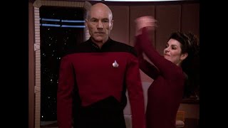 Star Trek TNG  Failed Enterprise bridge take over attempt by OBrien Troi amp Data [upl. by Absalom]