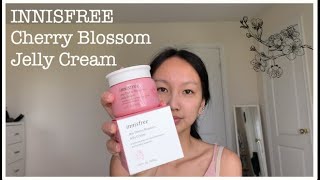 INNISFREE Cherry Blossom Jelly Cream Review lifewithlil [upl. by Apfelstadt]