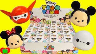 Disney Tsum Tsum Tumblers Mickey Mouse Minnie and Baymax Toy Genie [upl. by Mumford155]