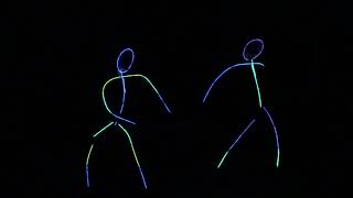 Glow Stick People Dance [upl. by Granoff]