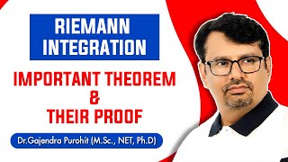 Real Analysis  Riemann Integral  Riemanns Criterion For Integrability Theorem Proof [upl. by Careaga76]