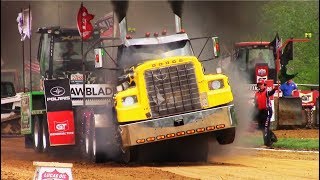 TractorSemi Pulls 2018 Watson Diesel Michigan Nationals PPL Session 3 [upl. by Travers413]