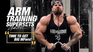 Arm Training Supersets with Seth Feroce [upl. by Nirak]