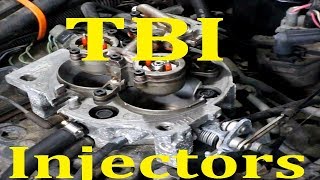 GM TBI Fuel Injector replacement V6 V8 SBC BBC 43L 50L 57L 74L [upl. by Kieran]