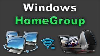 Windows 10 How to create or use a homegroup [upl. by Maril393]