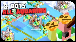 Polytopia But all 8 Opponents are the Aquarion Tribe  The Battle of Polytopia Steam Beta Gameplay [upl. by Nacim]