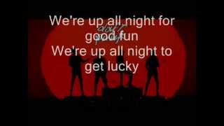 Daft Punk  Get Lucky Lyrics [upl. by Veronike]