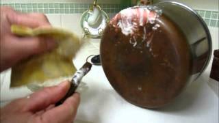 Fantastic Homemade Copper Polish  How To Make It [upl. by Lassiter]