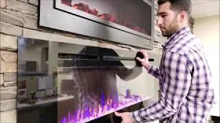 How to Install a Touchstone Sideline Series Electric Fireplace [upl. by Gigi543]