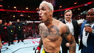 Charles Oliveira Octagon Interview  UFC 289 [upl. by Mehsah284]