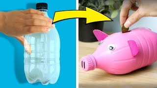 10 WONDERFUL RECYCLE DIY CRAFTS THAT WILL BRIGHTEN YOUR ROOM [upl. by Trebmer]