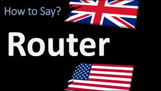 How to Pronounce Router CORRECTLY [upl. by Nemad266]