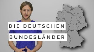 Die 16 deutschen Bundesländer und Hauptstädte einfach erklärt [upl. by Anoval438]