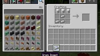 How to make a anvil Minecraft 116 Bedrock and Java [upl. by Hayley]