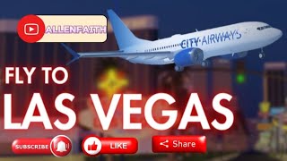 GOING TO LAS VEGAS ROBLOX  Landvetter Airport Simulator [upl. by Nivat]