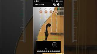 Mandolin Tuner  Android APP [upl. by Etak121]