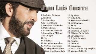 Juan Luis Guerra EXITOS EXITOS EXITOS Sus Mejores Canciones  Juan Luis Guerra Mix Nuevo 2018 [upl. by Allevon750]