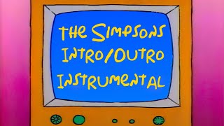 The Simpsons Season One IntroOutro Instrumental [upl. by Eido156]