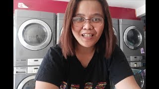 HOW TO DO LAUNDRY at a LAUNDROMAT  Wash Dry and Fold [upl. by Benni]