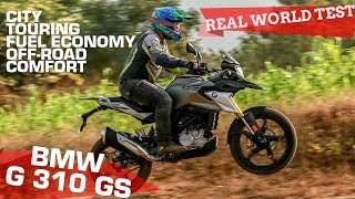 BMW G 310 GS Review  Is it really a GS  Real World Test [upl. by Eneja]