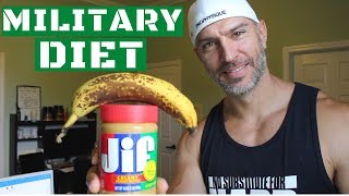 Military Diet Lose 10lbs in 3 Days Explained [upl. by Burack535]