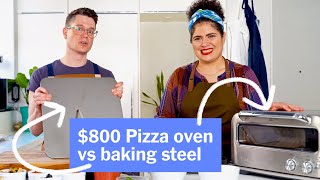 Breville Pizzaiolo vs Baking Steel Best Homemade Pizza [upl. by Pantheas]