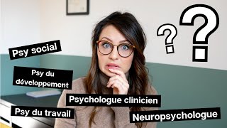 Les spécialités en psychologie [upl. by Trinity26]