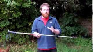 How to Adjust Telescopic Walking Poles [upl. by Ganley]