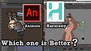 Adobe Animate vs Toon Boom Harmony [upl. by Rosina322]