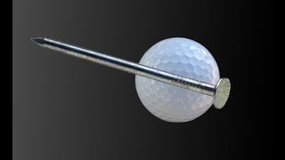 The Ultimate Golf Swing Path Drill  The Nail Drill [upl. by Aindrea334]