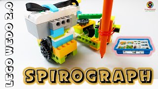 Lego Wedo 20 Spirograph Building Instructions [upl. by Octavia]