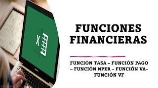 FUNCIONES FINANCIERAS EN EXCEL [upl. by Giguere]