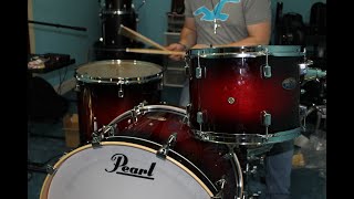 Pearl Decade Maple 24quot Bass DrumAudix D6 Unboxing and Review [upl. by Nagap968]