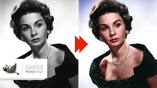 How to Colorize Black and White Photos with GIMP [upl. by Ainar]