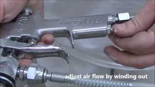 How to Use Conventional Spraygun Systems [upl. by Lorrad969]