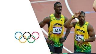 Mens 4x100m Round 1 Highlights  Jamaica amp USA Win  London 2012 Olympics [upl. by North]