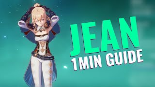 How to Build Jean  Genshin Impact [upl. by Asirral]