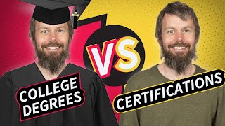 Degrees vs Certifications Choose Your Path Wisely [upl. by Lamson]