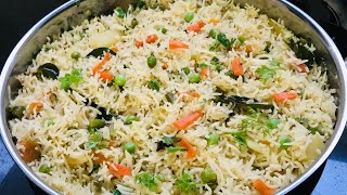 Vegetable Biryani  Restaurent Style Vegetable Biryani  Lunch Box Recipe  Rice Variety Veg Biryani [upl. by Gallager373]