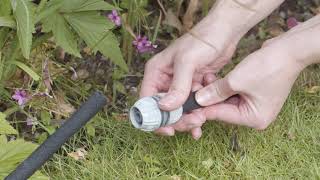 How to Repair a Soaker Hose Correctly [upl. by Pilloff]