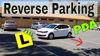 How to 90degree Reverse Park a Small Car to Perfection 3 line  Side Mirror Method [upl. by Marta]