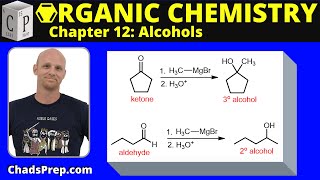 123b Synthesis of Alcohols Grignard Addition [upl. by Neilla]